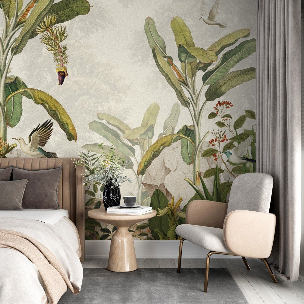 along the coastline bedroom wallpaper